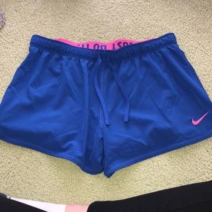 Nike running shorts